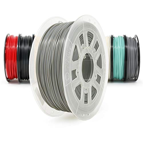Gizmo Dorks Low Odor ABS 3D Printer Filament 1.75mm 1kg, Gray