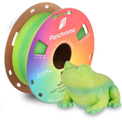 Polymaker Panchroma Gradient Matte PLA Filament, Multicolor Gradient Matte Summer 1.75mm 3D Printing Filament, 3D Printer PLA Filament, Fit Most FDM 3D Printers, 1kg Spool (2.2lbs)