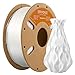 ERYONE PLA Filament 3D Printer PLA Filament 1.75mm +/- 0.03mm, PLA Filament 1KG Cardboard Spool(2.2LBS), White