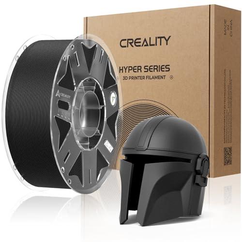 Creality PPA-CF 3D Printer Filament, 1kg, High-Performance Nylon with 15% Carbon Fiber, Black
