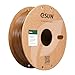 eSUN PLA+ Filament 1.75mm, 3D Printer Filament PLA Plus, Dimensional Accuracy +/- 0.03mm, 1KG Spool (2.2 LBS) 3D Printing Filament for 3D Printers, Brown