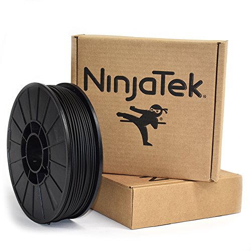 NinjaTek - 3DAR0129010 3DAR01129010 Armadillo TPU Filament, 3.00mm, TPE,1kg, Midnight (Black) (Pack of 1)