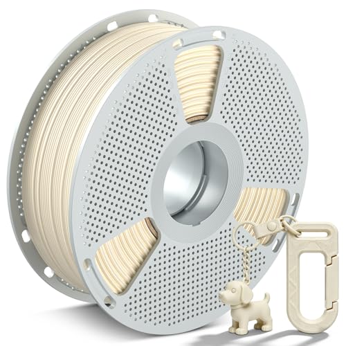 SUNLU Easy PA Filament, Nylon 3D Printer Filament with Heat Resistant, Nylon Filament 1.75mm No Cracking, Polyamide (PA) 3D Printing Filament Warp Free, Fit Most FDM Printer (Natural, 1kg)