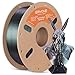 ERYONE Burnt Titanium Dual Color PLA Filament 3D Printer 1.75mm +/-0.03mm, 1kg(2.2LBS)/Spool, Green & Gold