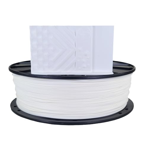 3D-Fuel Tough Pro PLA+ Filament for 3D Printing, Made in The USA, 3D Printer Filament, Dimensional Accuracy +/- 0.02 mm, 1.75 mm, 1 kg Spool, Snow White